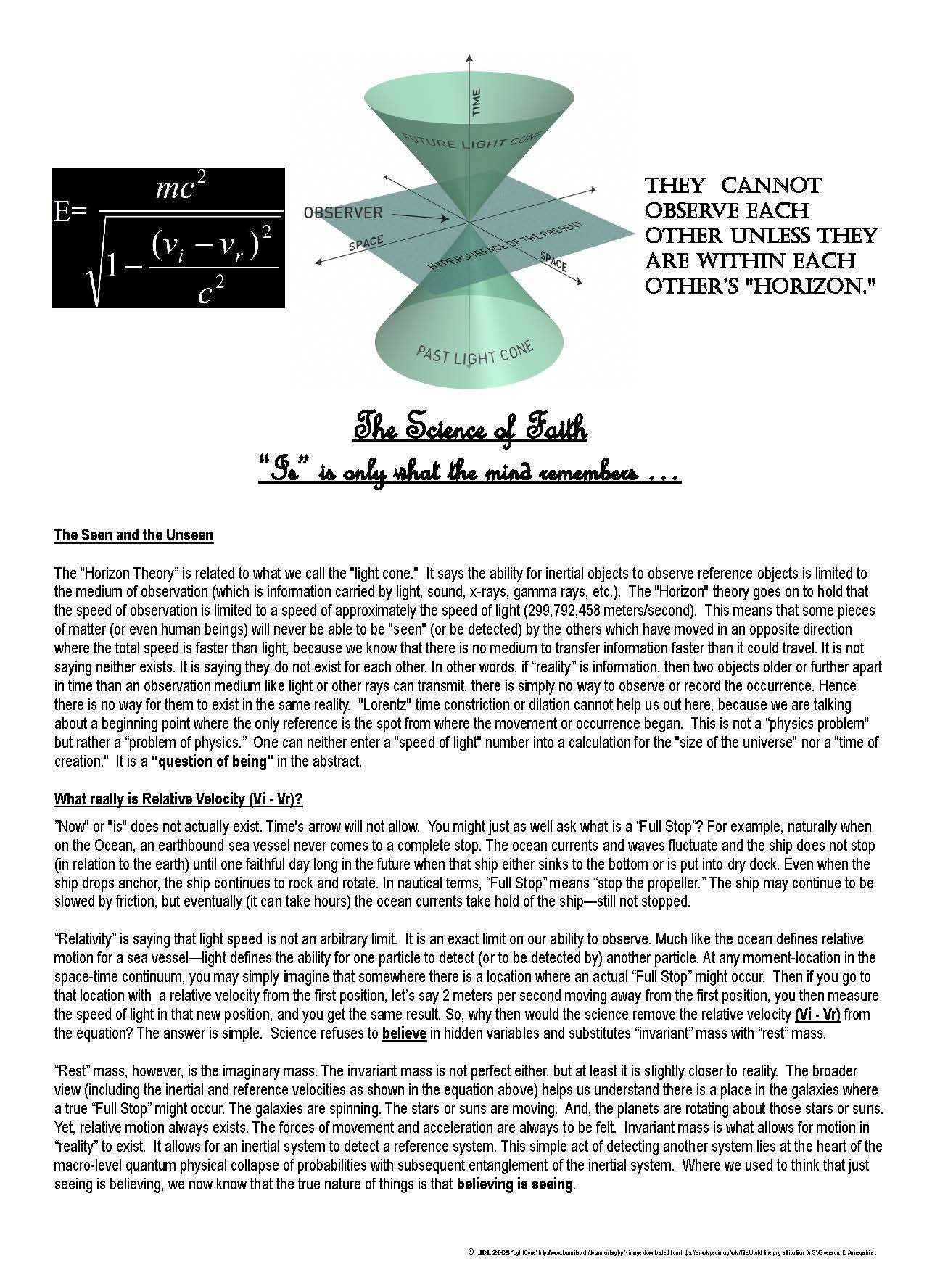 The Science of Faith